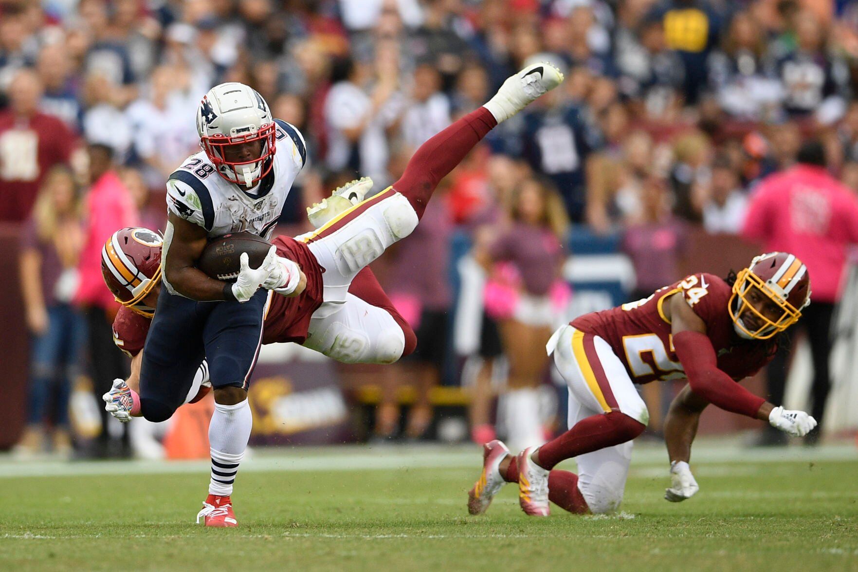 Patriots Redskins football